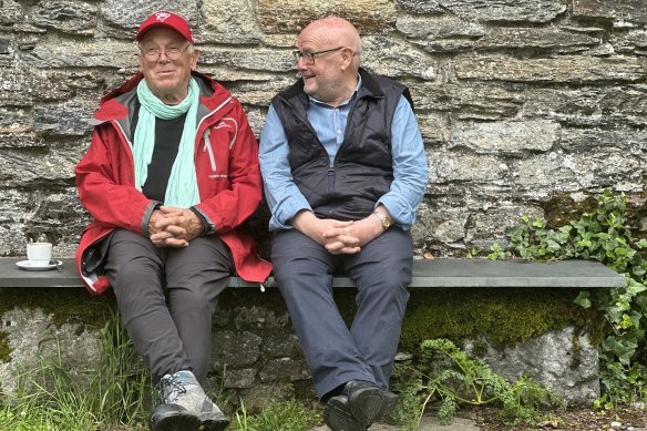 Chris Haywood, left, and Johnnie Walker, who both appear in The Way, My Way.