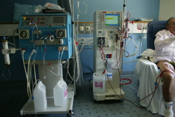 One in six Australians needing dialysis is  treated in western Sydney.