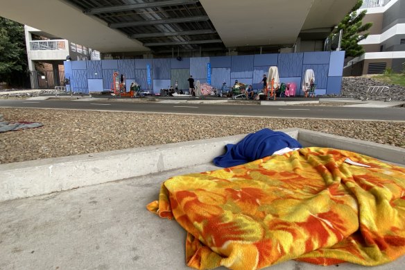 The Go Between Bridge has been a refuge for homeless people for years.