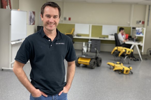Daniel Milford's Chironix has partnered with some of the world's most advanced robotics companies.