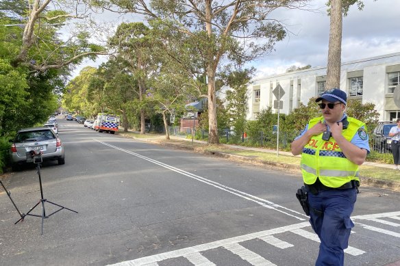 Emergency services were called to St Lucy’s School in Wahroonga about 2pm.