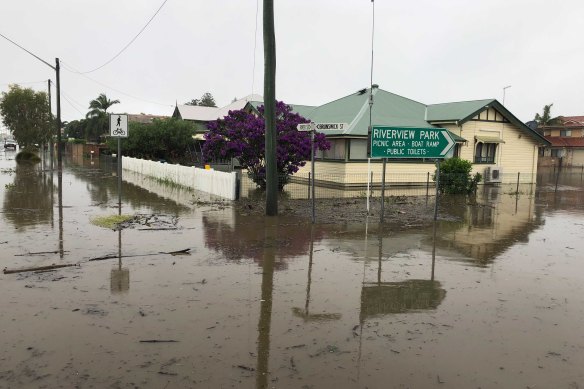 Ballina in northern NSW has been hit by the latest floods.