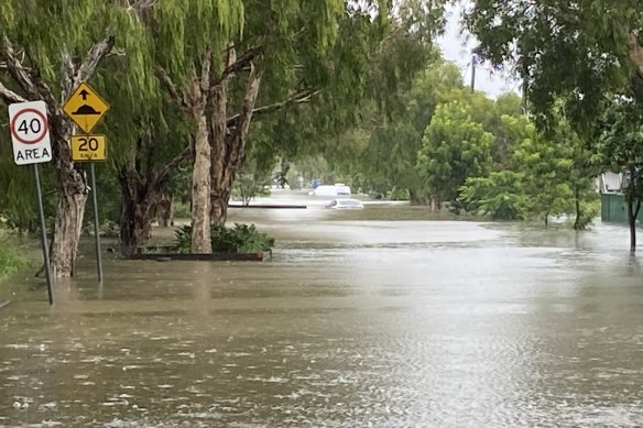 The view along Tramore Street, Rocklea, towards Pat’s home. 