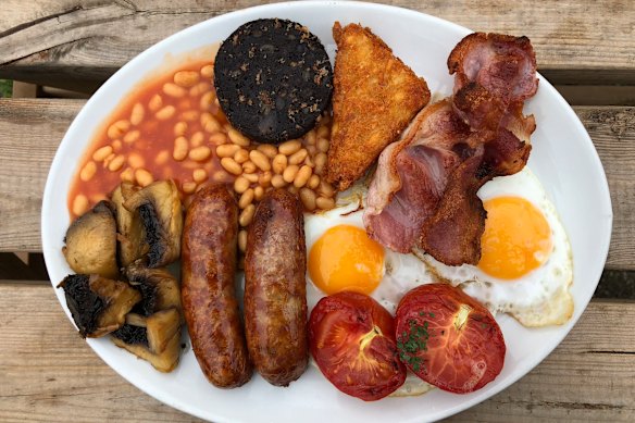 The full English: the great equaliser. 