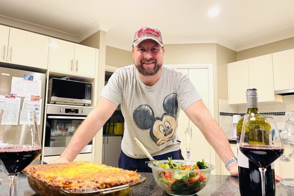 Quirin Schwaighofer at home in Sydney.