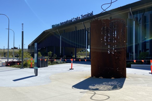 Brisbane International Cruise Terminal in 2021. 