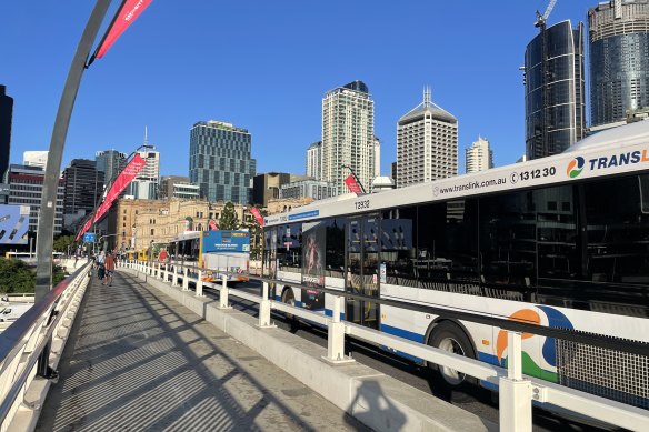 New figures reveal south-east Queensland buses are no more crowded than they were last year, despite the introduction of 50¢ fares.