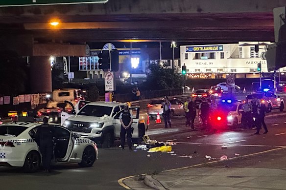 Two men were shot in Sydney’s west late on Sunday afternoon, one of whom has life-threatening injuries.
