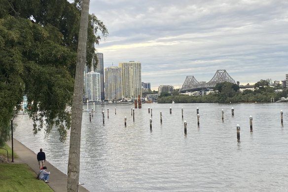 The Brisbane River has a silt problem.