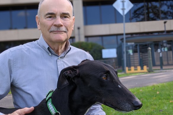 Coalition for the Protection of Greyhounds national president Dennis Anderson.