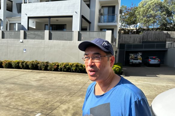 “Andrew”, a neighbour of the Everton Park unit complex in Brisbane where the alleged Russian spies had been living.