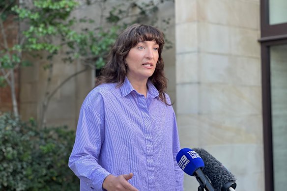 Australian Conservation Foundation’s climate campaigner Piper Rollins.