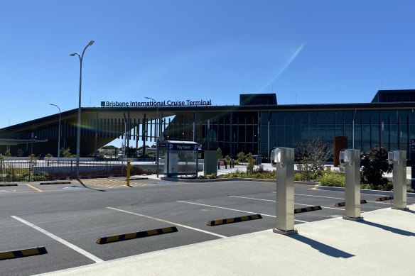 Brisbane International Cruise Terminal.