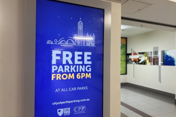 The free nighttime parking perk was introduced in February 2022 in a bid to draw people back to the CBD and support businesses impacted by the pandemic.