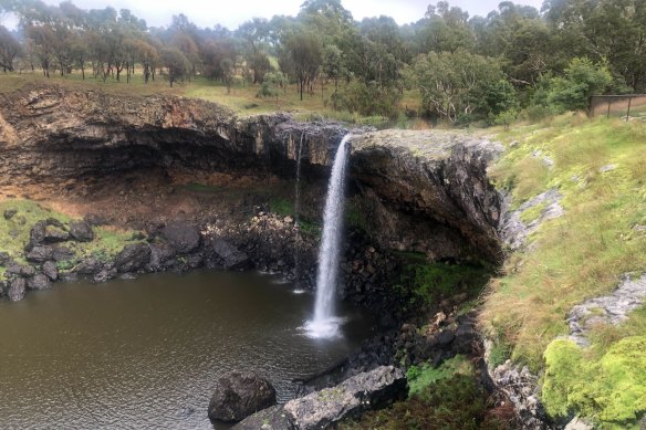 Wannon Falls on the Wannon River.