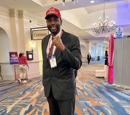 Professional boxer  Donnie Palmer is so incensed by the “radical Left” he’s running for Congress in Boston.