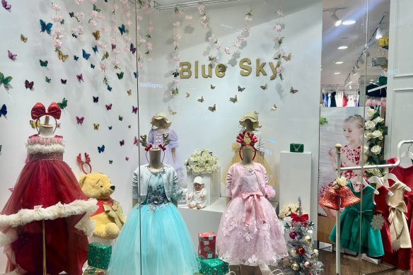 Blue Sky Kid Lands store in Parramatta.