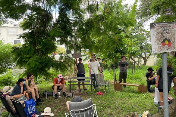 Residents have raised concerns for the future of Kurilpa Commons in Highgate Hill.