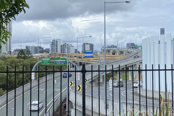 Griffith University’s Dr Tony Matthews says Bowen Hills is a heat island.