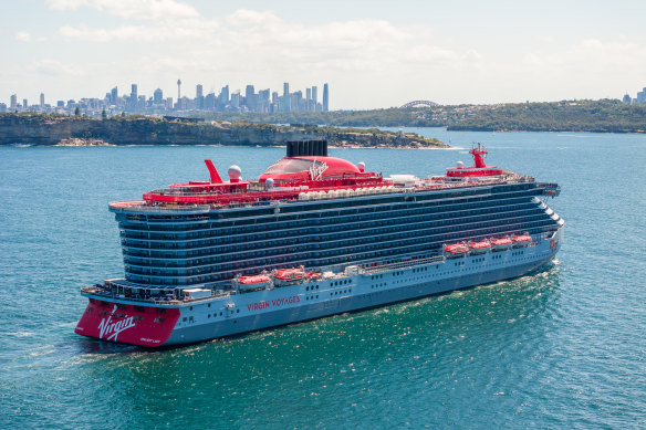 Resilient Lady is the first Virgin Voyages ship to cruise from Australia.