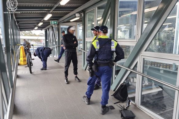 Police staged a two-week crackdown targeting attacks on Sydney’s public transport network.