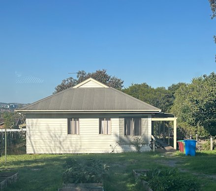 The weatherboard house formerly promoted by Willow Support Services as a disability support service location.