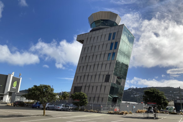 Wellington Airport’s new control tower is an architectural statement.