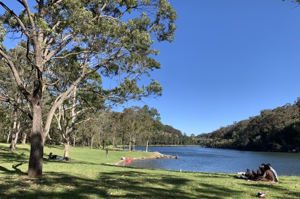 Davidson Park, in Garigal National Park, near the Roseville Bridge.