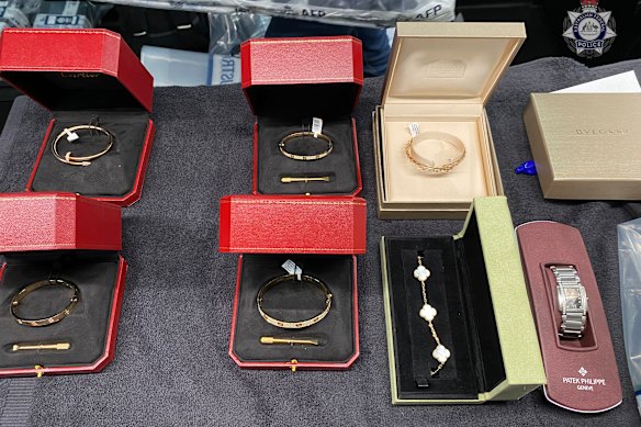 Cartier and Van Cleef & Arpels jewellery found to be counterfeits.
