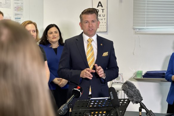 Deputy Opposition Leader Jarrod Bleijie has refused to debate “loser”  Cameron Dick.