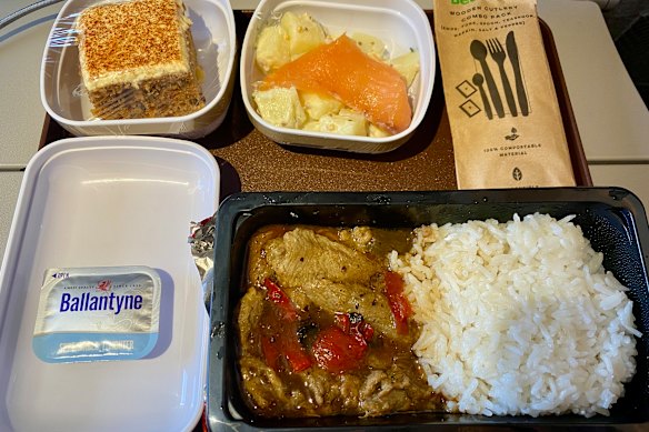 The meals are unexpectedly delicious.