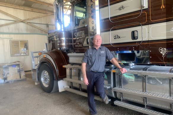Australian Trucking Association chairman David Smith.