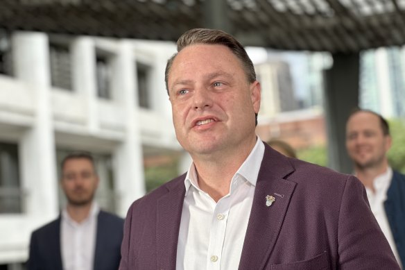 Lord Mayor Adrian Schrinner says Brisbane’s residential growth will need to be within existing suburbs, not new estates.