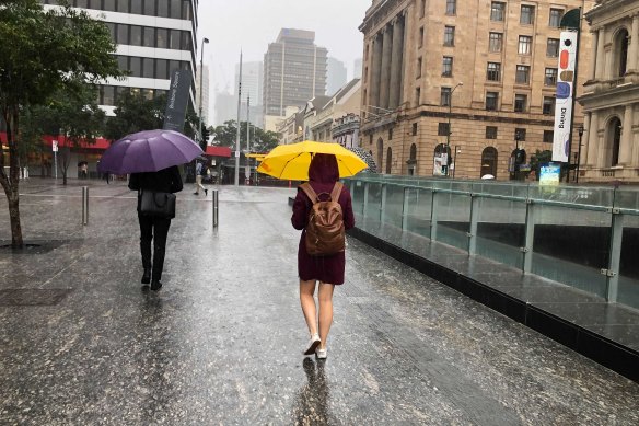 Heavy showers are expected to hit south-east Queensland this week.