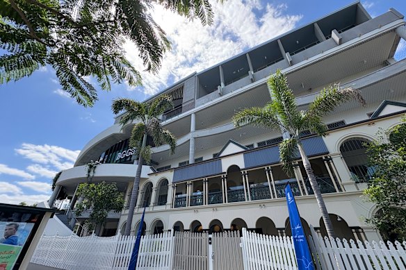 O campus primário da Brisbane Girls Grammar School deu as boas-vindas aos seus primeiros alunos na quarta-feira.