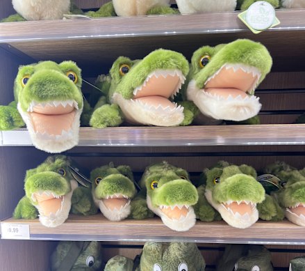 Choc full of crocs: items at the Relay store.