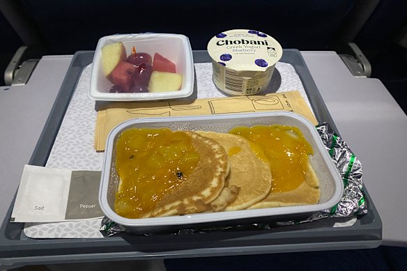 Pancakes for breakfast.