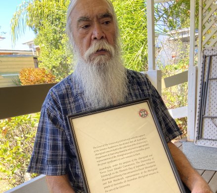 Bob Weatherall and the 1991 Edinburgh University declaration that he be entrusted with collecting Aboriginal remains.