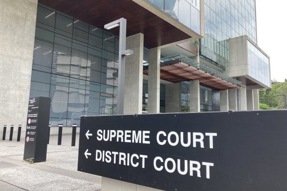 Lachlan Stewart was sentenced in Brisbane District Court on Wednesday after pleading guilty to various charges related to a social media hook-up.
