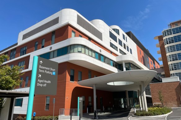 Five wards lie empty in the newly built Rusty Priest building at Concord Hospital, which was fast-tracked to help the hospital deal with an influx of COVID-19 patients in 2021.