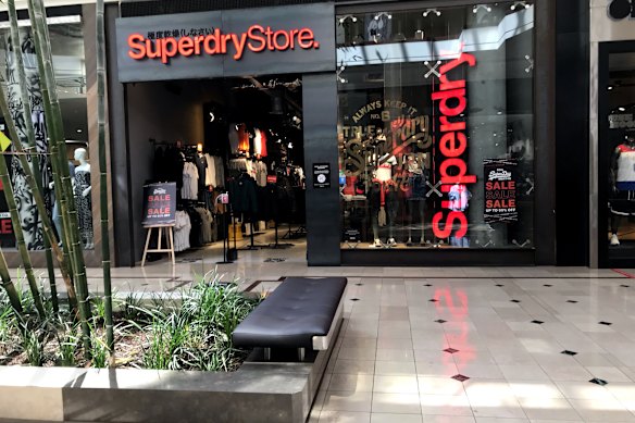 There are more than 200 Superdry stores around the world.