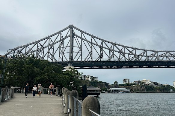 The Story Bridge footpaths have already been closed for three months.