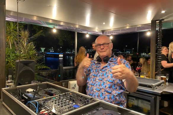 DJ Gavin Campbell has been in the industry for 40 years.