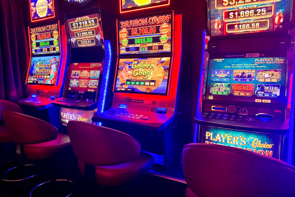 The Crime Commission report last week found “a significant amount of money which is put through poker machines is the proceeds of crime”.