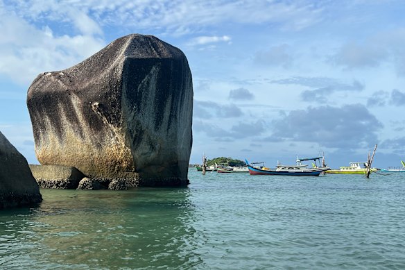 Striking... Belitung Island is a UNESCO Global Geopark.