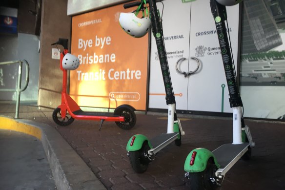 E-scooter contracts with Brisbane City Council are "low" in revenue, opposition councillors claim.