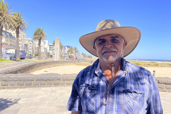 Dennis James Fisher has taken the federal government to court to argue Indigenous people should have access to the age pension earlier.
