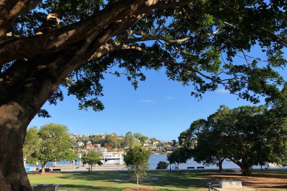 Brisbane winter: Barely a cloud in the sky.