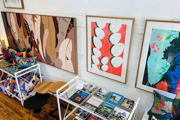 Inside the Winding Road Studio.