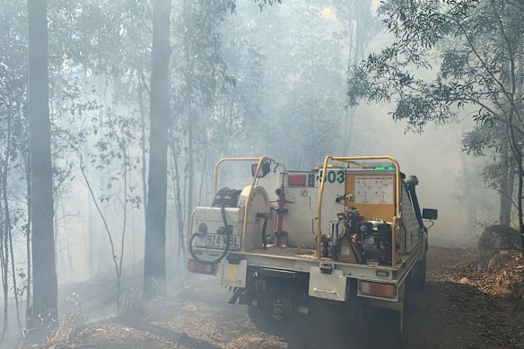 The smoke haze blanketing Brisbane this week began with a wet summer